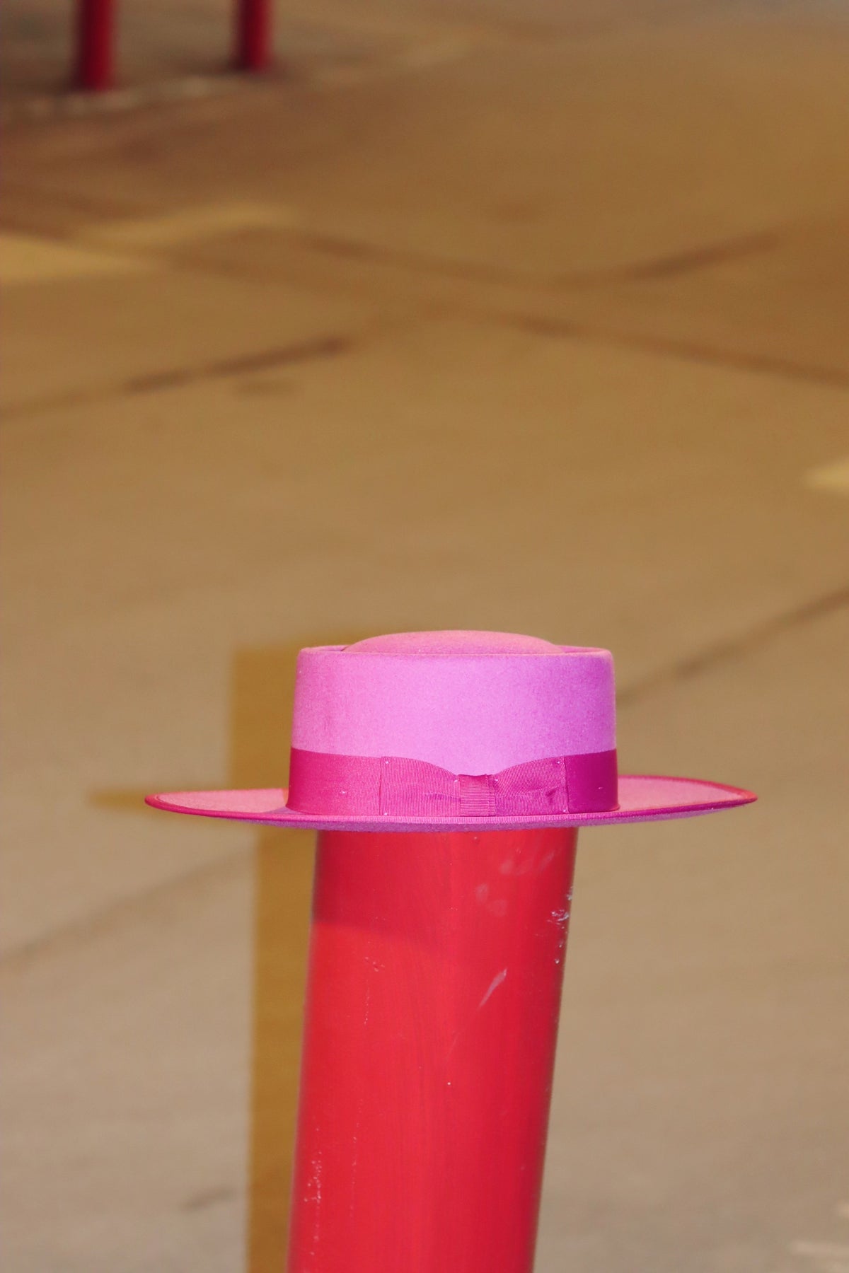 Essie 2.0 Luxe Stiff Brim Hat (Bubblegum Pink)