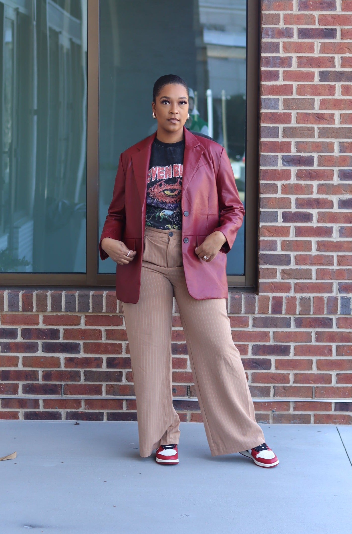Inspiration: Burgundy Flannel Trousers - After the Suit