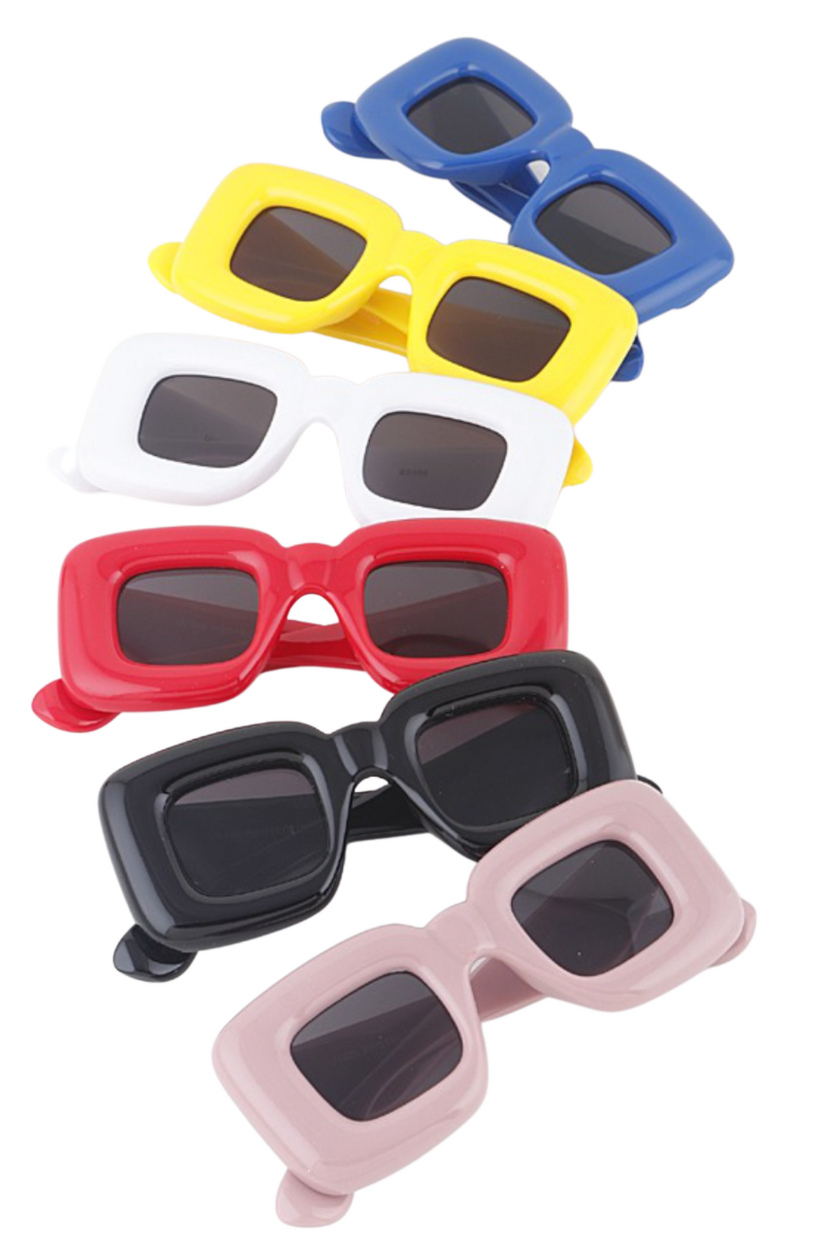 Square Bubble Sunglasses (Multiple Colors)